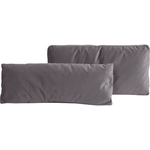 Sofakissen HOME AFFAIRE "Bloomfield", grau, B:75cm T:20cm, 100% Polyester, Polsterauflagen, Sofa-Zubehör, Kissenset: bestehen aus einem Vorlagekissen